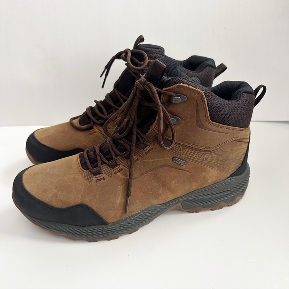 Merrell Men’s Forestbound Mid Waterproof Boots - Picture 3 of 7